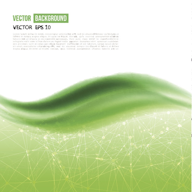 矢量抽象背景设计波浪图片下载