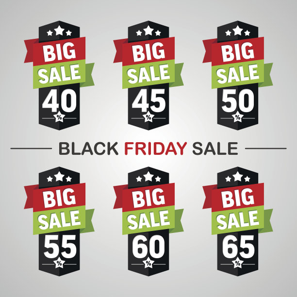 黑色星期五促销时，有40-65%的标签图片下载