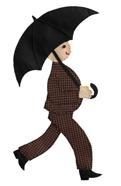 男子的伞图片下载