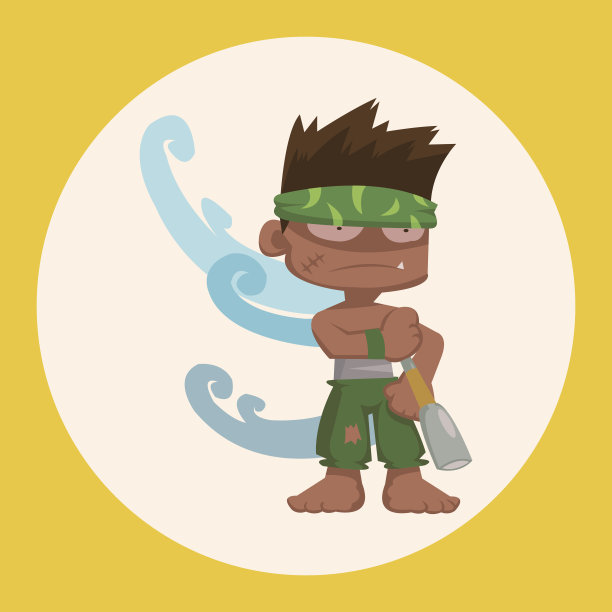 海盗主题元素向量，eps图片下载