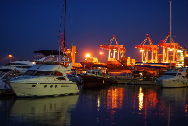 晚上的风景图片下载