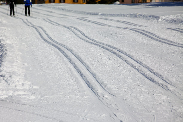 恩加丁的越野滑雪道图片下载