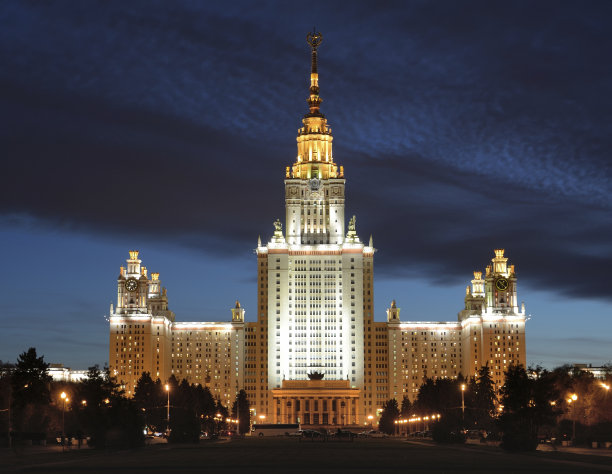 莫斯科国立大学命名为M.V.罗蒙诺索夫图片下载