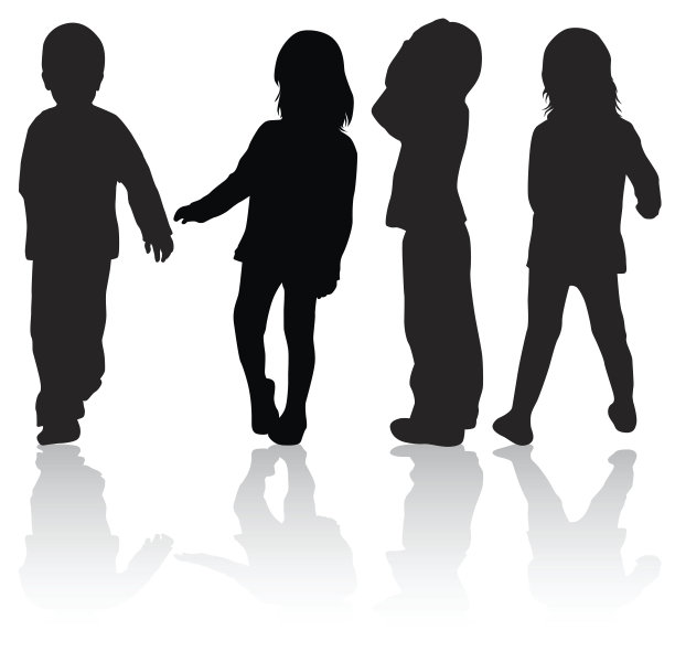 孩子的轮廓图片下载