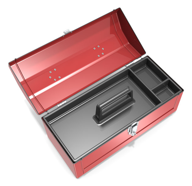 空的工具箱。图片下载