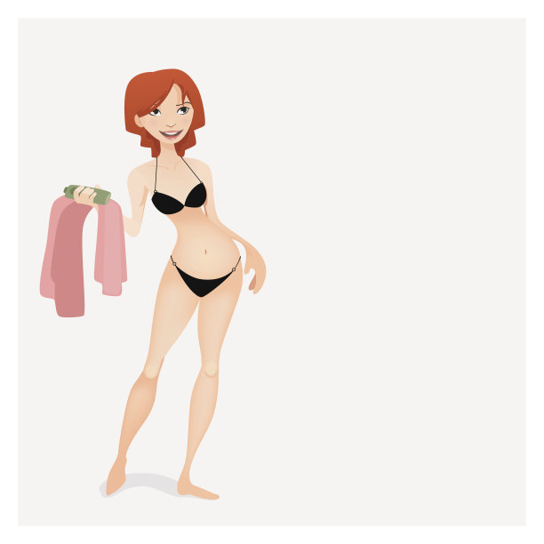 女人准备做个浴用插图了图片下载