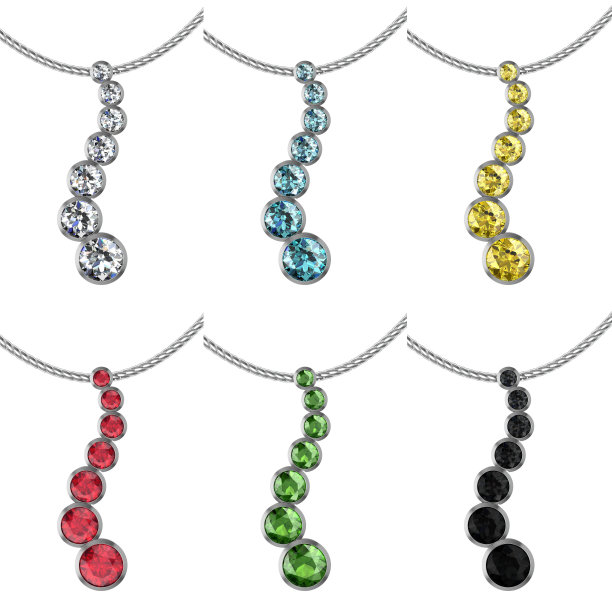 白底挂件(高分辨率3D图像)图片下载