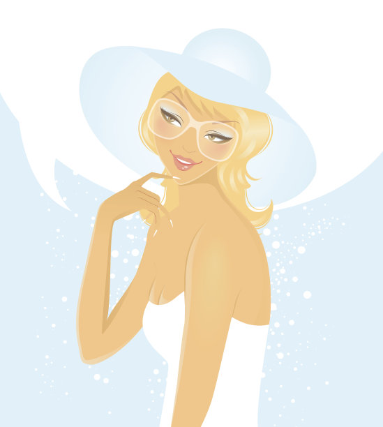 年轻漂亮的女人图片下载