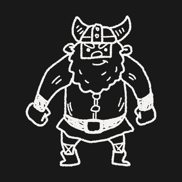 维京涂鸦图片下载