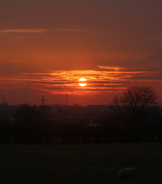 遥远的日落图片下载