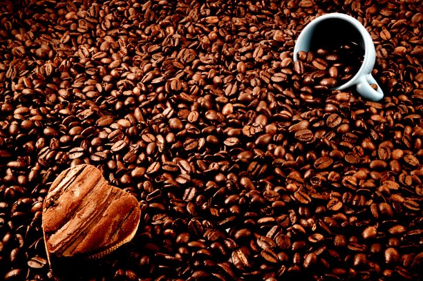 早上幸福;咖啡图片下载