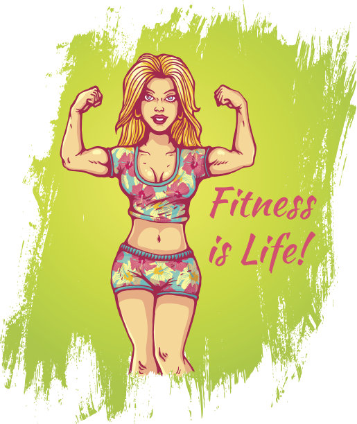 健康的女孩图片下载