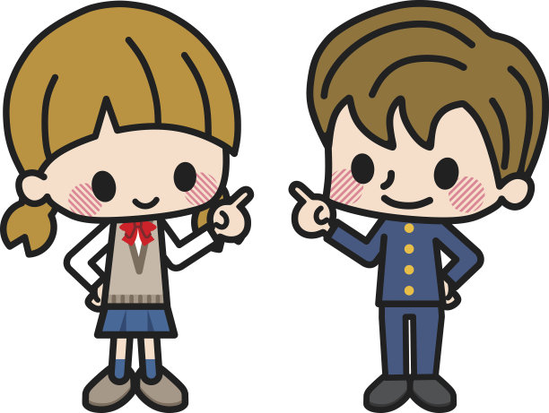 男女学生图片下载