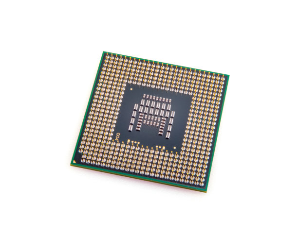 白色背景上的处理器图片下载