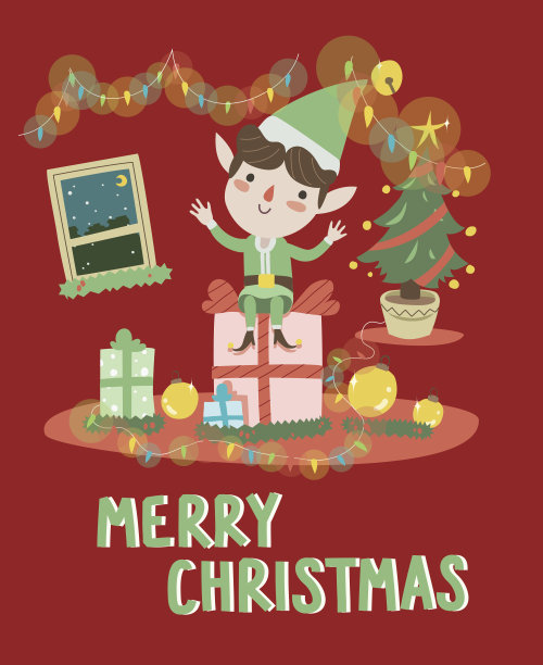 圣诞精灵图片下载