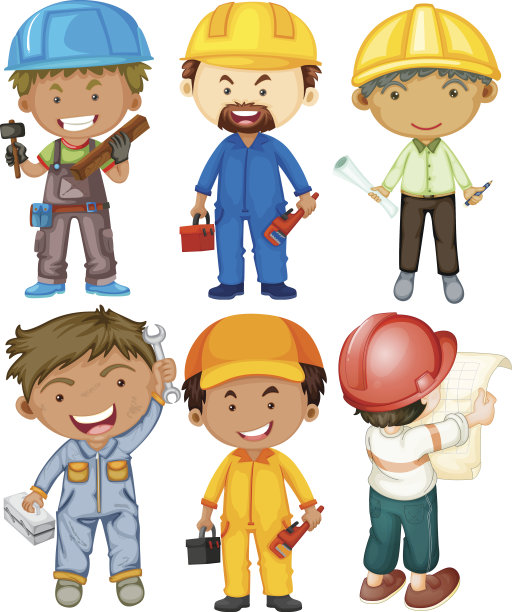 人们从事不同类型的工作图片下载