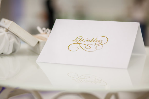 婚礼的邀请函图片下载