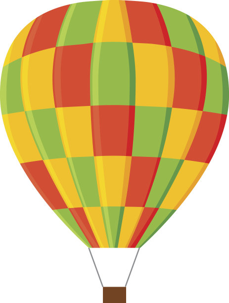 气球式浮空器输运矢量图片下载
