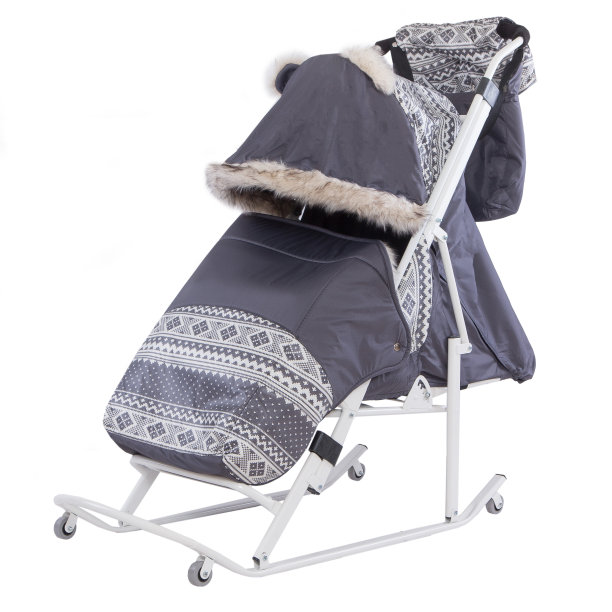 白色背景上的婴儿车图片下载