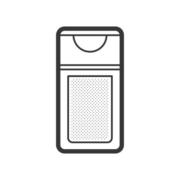 霜水疗图标便携式尺寸设计图片下载