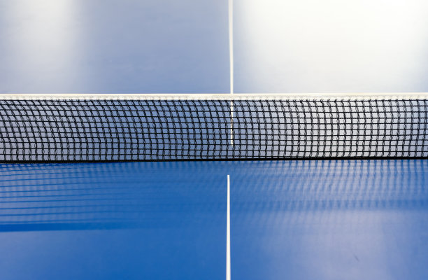 黑色的乒乓球网图片下载