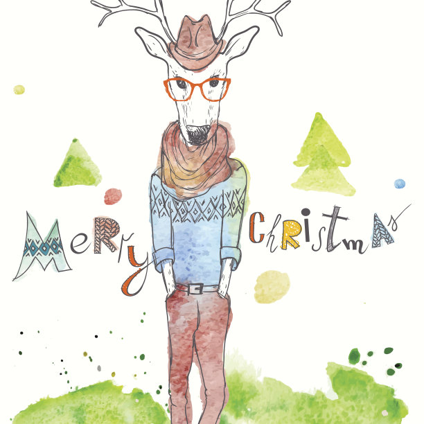 圣诞背景和贺卡图片下载