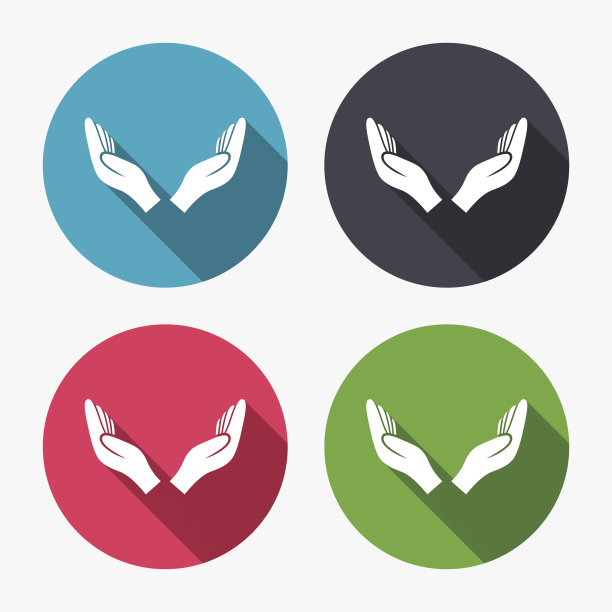 祈祷双手签名。宗教祭司的象征。图片下载