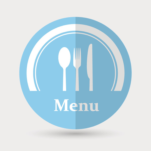 餐厅菜单复古海报图片下载