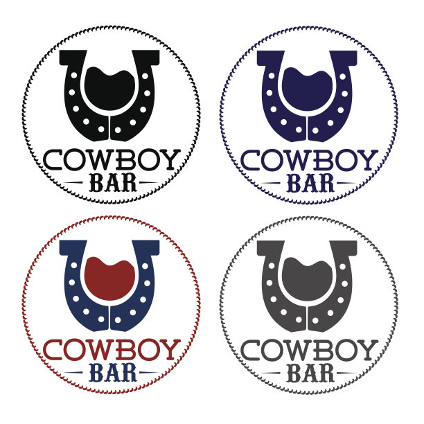 牛仔酒吧的概念图片下载