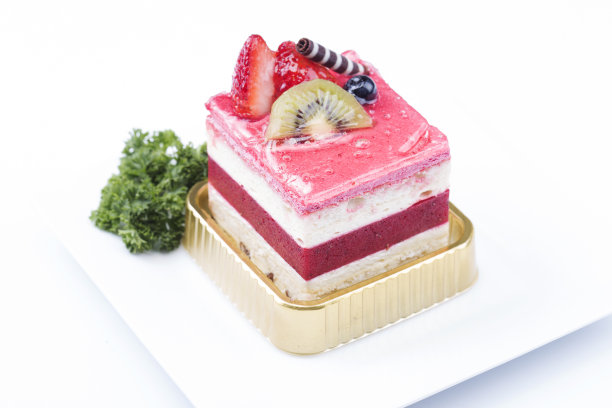 草莓慕斯蛋糕图片下载