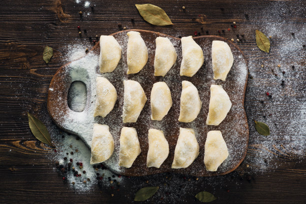 带土豆的生饺子图片下载