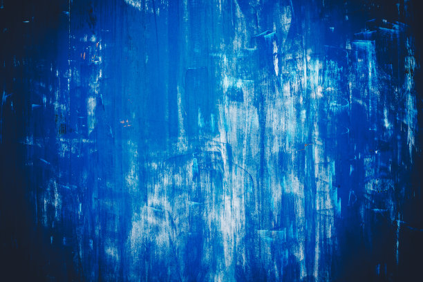 刻痕蓝色金属纹理图片下载