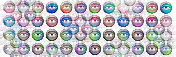 丰富多彩的缝纫按钮图片下载