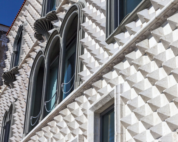 葡萄牙里斯本的Casa dos Bicos图片下载