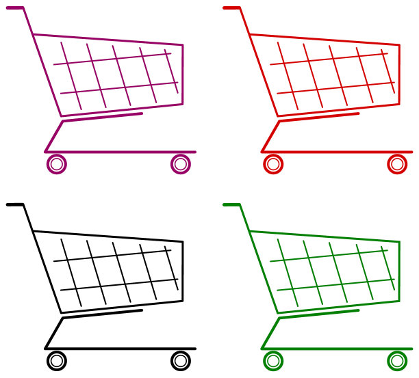 空的购物车图片下载