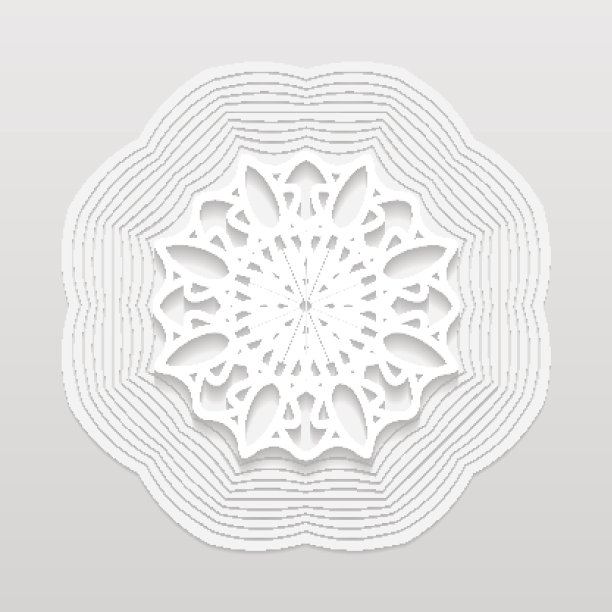 装饰花，装饰雪花，曼陀罗图片下载