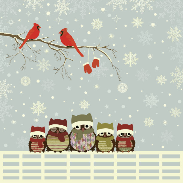 圣诞贺卡图片下载