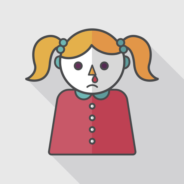 滴鼻扁长影图标，eps10图片下载