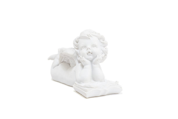 白色小守护天使图片下载