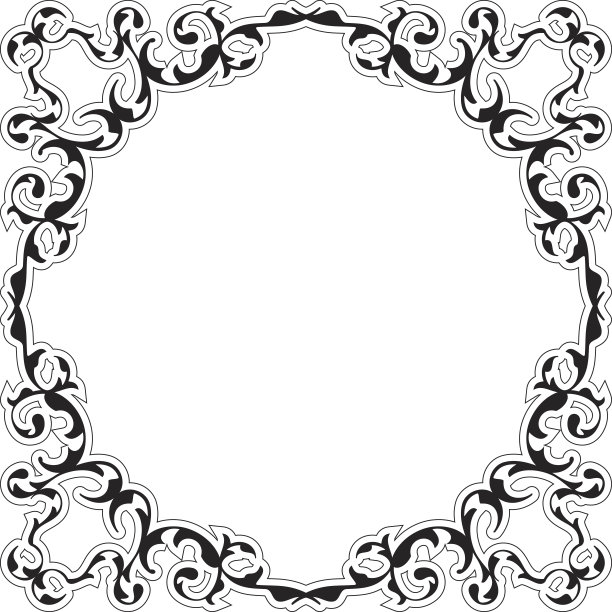 文艺复兴时期的好画框图片下载