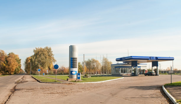 加油站图片下载