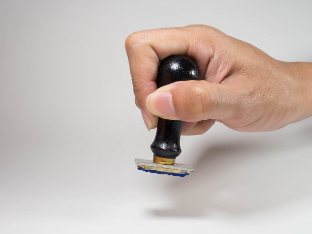 手拿着印章图片下载