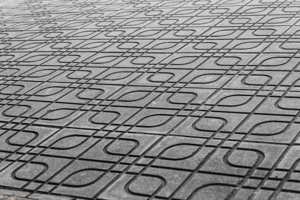 城市鹅卵石道路的背景纹理图片下载