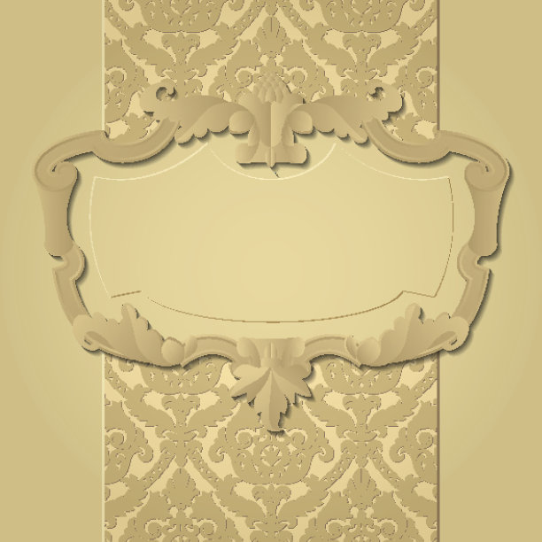 巴洛克式的框架图片下载