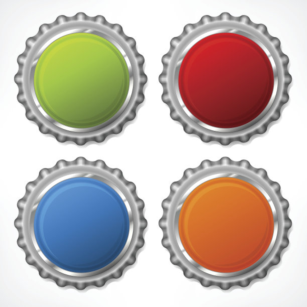 颜色瓶盖上白色图片下载