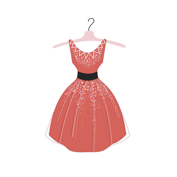 时装插图图片下载