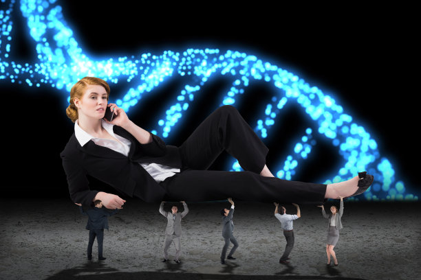 商务人士支持老板的合成形象图片下载