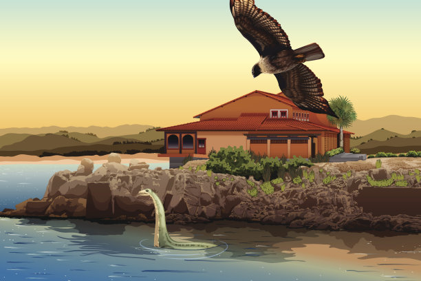 海滨别墅图片下载