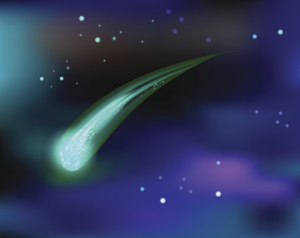 彗星向量图片下载