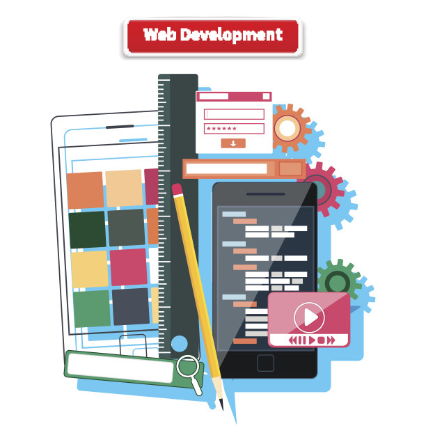 Web开发的概念图片下载